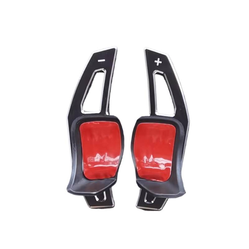 hivxwerm Shift Paddles Kompatibel Mit Seat Für Leon 2009 2010 2011 2012 2013 2014 Verlängerungsschaltabdeckung Auto-Innenraum-Lenkrad-Controller Paddel-Verlängerungsschalthebel(Black) von hivxwerm