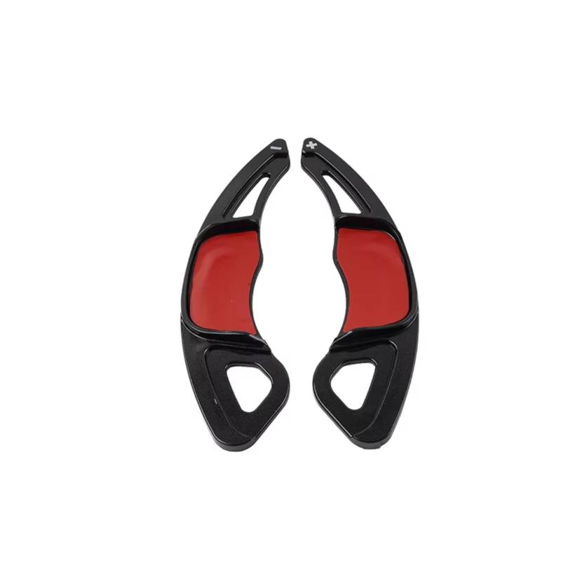 hivxwerm Shift Paddles Kompatibel Mit VW Für Polo G-TI 6C Facelift 2015 2016 2017 Auto-Lenkrad-Controller Paddle Shift Shifter Erweiterung Zubehör Ersatz(Black) von hivxwerm
