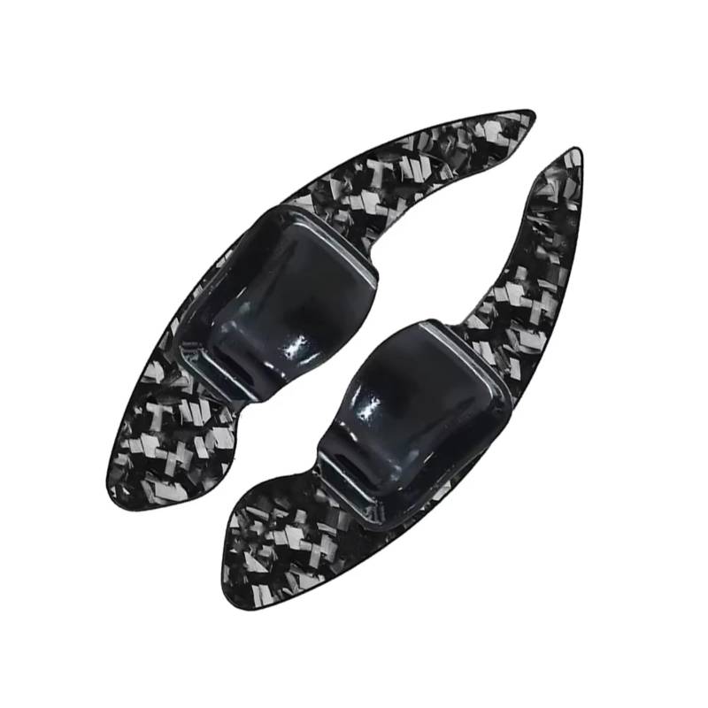 hivxwerm Shift Paddles Kompatibel Mit VW Für Scirocco Für Leon 2009–2014 Für CC 2008–2017 Autoteile Lenkradsteuerung Schaltwippenverlängerung Erweiterter Schalthebel(Forged Pattern) von hivxwerm