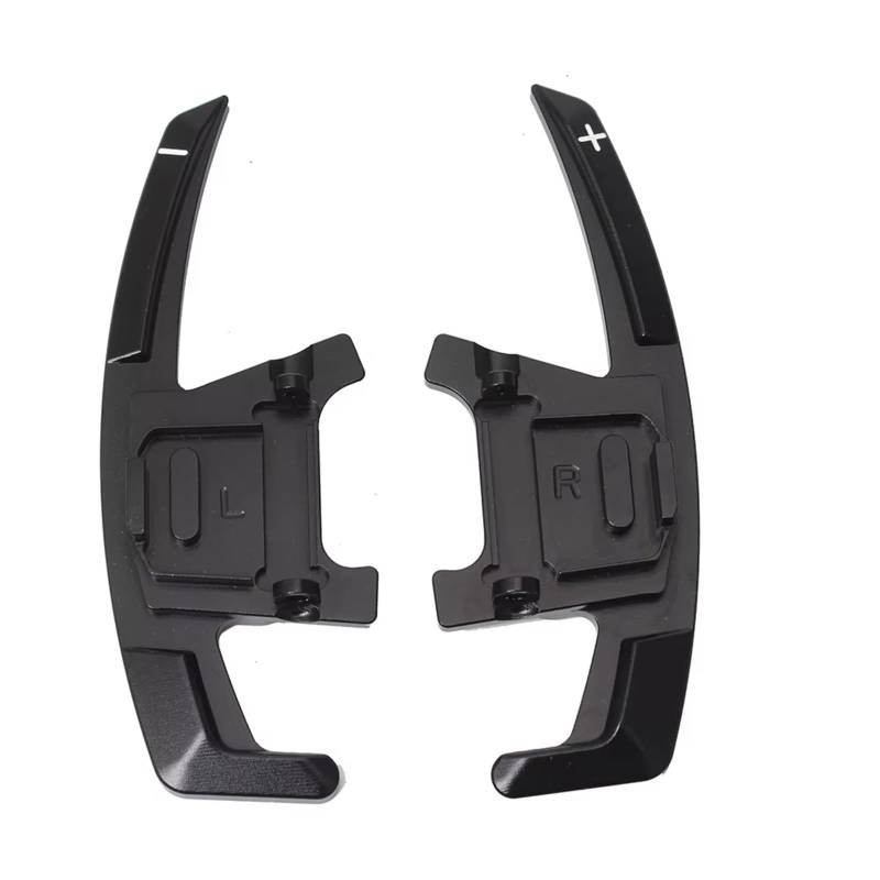 hivxwerm Shift Paddles Kompatibel Mit VW Für Varlant Für Für Sagitar GLI Für 2016 2017 2018 2019 Auto-Lenkrad-Paddel-Verlängerungsschalthebel-Verlängerung(Black) von hivxwerm