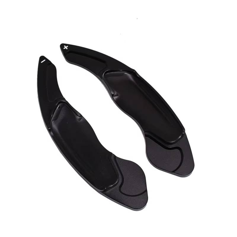 hivxwerm Shift Paddles Kompatibel Mit Volvo Für V40 2015 2016 2017 2018 2019 Aluminium-Lenkrad-Controller-Schaltwippen-Verlängerung Auto-Universal-Picks(Black) von hivxwerm