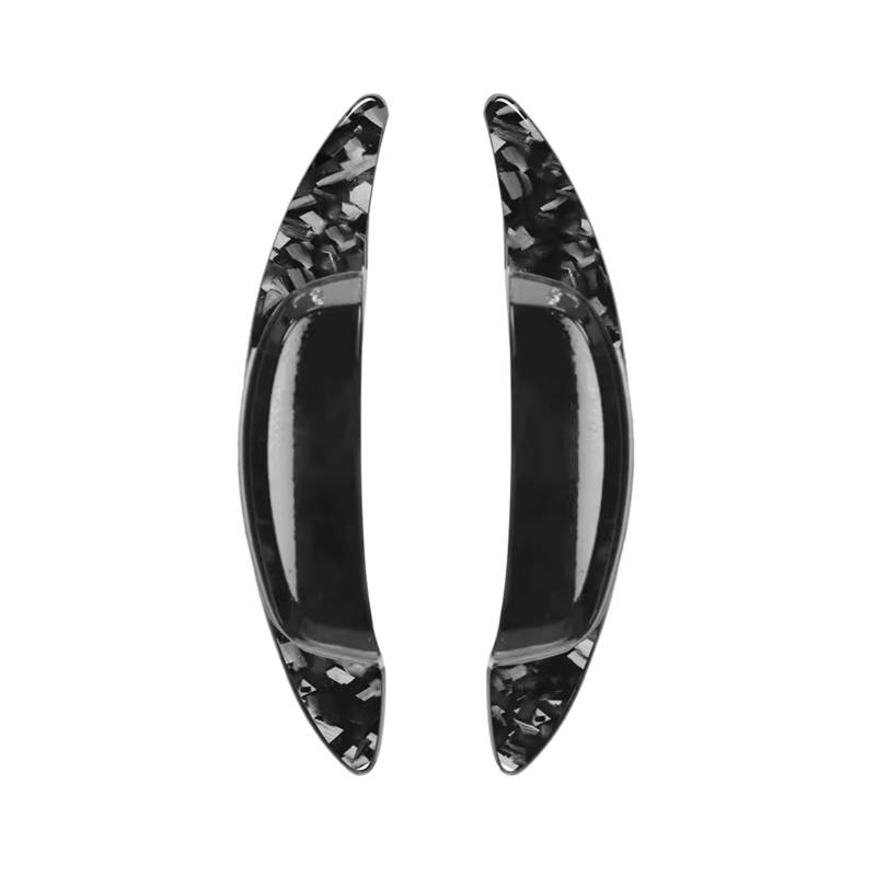 hivxwerm Shift Paddles Kompatibel Mit Volvo Für XC60 S60 V60 2018 2019 2020 2021 2022 2023 Auto-Styling-Upgrade Lenkrad-Controller Schaltwippen-Verlängerung(Forged Pattern) von hivxwerm