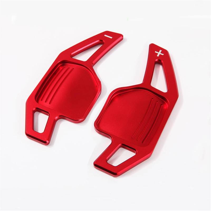 hivxwerm Shift Paddles Kompatibel mit für A5 S5 RS5 8T 8F 2007 2008 2009 2010 2011 Auto-Schaltwippen Auto-Verlängerte Schaltwippen(Red) von hivxwerm