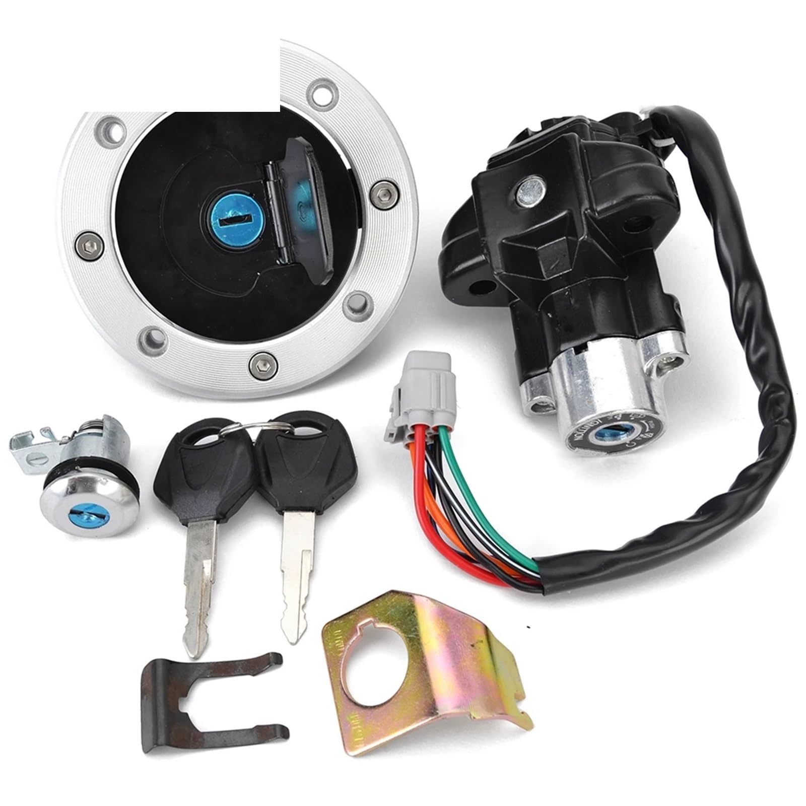 hivxwerm zündschloss Kompatibel Mit DL1000 Für V-Strom 2002 2003 2004 2005 2006 2007 2008 2009 2010 2011 2012. Motorrad-Tankdeckel-Zündschloss-Sperrschlüssel 37000-06880 hivxwerm zündschloss Kompatibel Mit DL1000 Für V-Strom 2002 2003 2004 2005 2006 2007 2008 2009 2010 2011 2012. Motorrad-Tankdeckel-Zündschloss-Sperrschlüssel 37000-06880 von hivxwerm