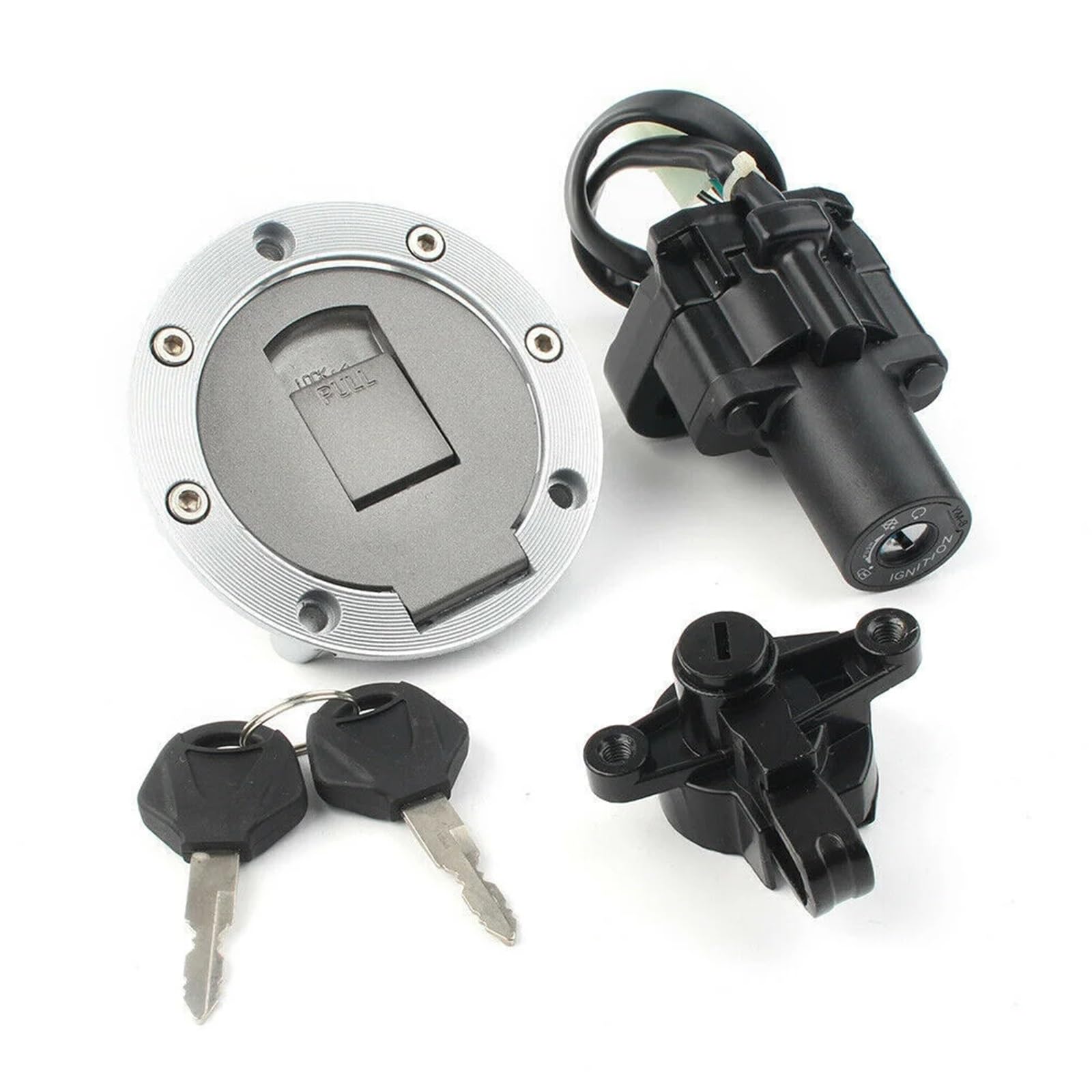 hivxwerm zündschloss Kompatibel Mit XJR400 1993 1994 1995 1996 1997 1998 1999 2000 2001 2002 Motorrad-Zündschalter-Schloss-Set, Tankdeckel-Schlüsselabdeckung, Zubehör hivxwerm zündschloss Kompatibel Mit XJR400 1993 1994 1995 1996 1997 1998 1999 2000 2001 2002 Motorrad-Zündschalter-Schloss-Set, Tankdeckel-Schlüsselabdeckung, Zubehör von hivxwerm