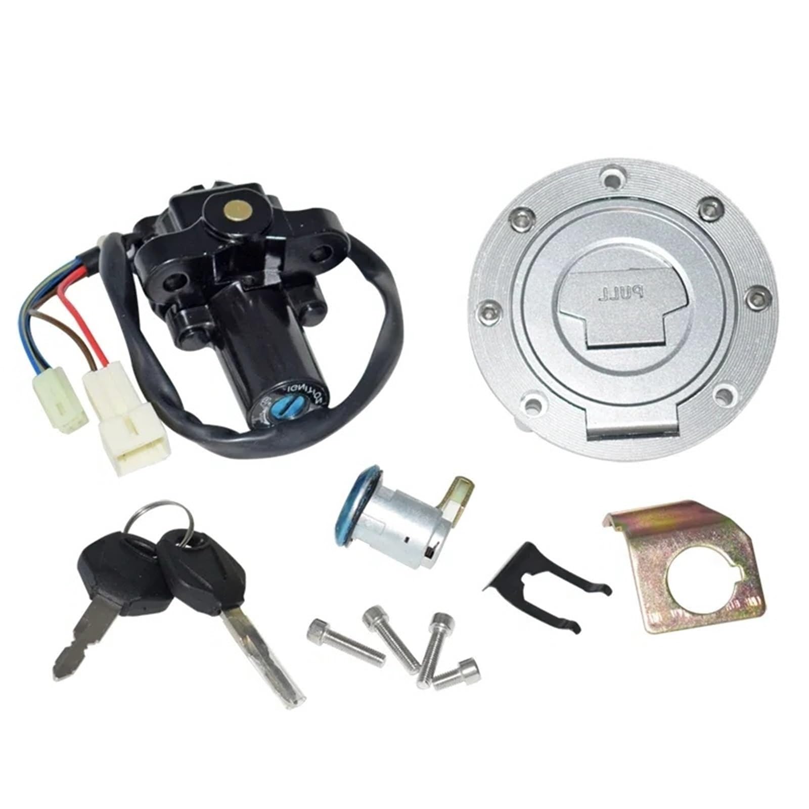 hivxwerm zündschloss Kompatibel Mit YZF1000 Für R1 2007 2008 2009 2010 2011 Motorrad-Zündschalter-Kit Startschalter-Teile Montage Tankdeckel-Schlüsselzubehör hivxwerm zündschloss Kompatibel Mit YZF1000 Für R1 2007 2008 2009 2010 2011 Motorrad-Zündschalter-Kit Startschalter-Teile Montage Tankdeckel-Schlüsselzubehör von hivxwerm