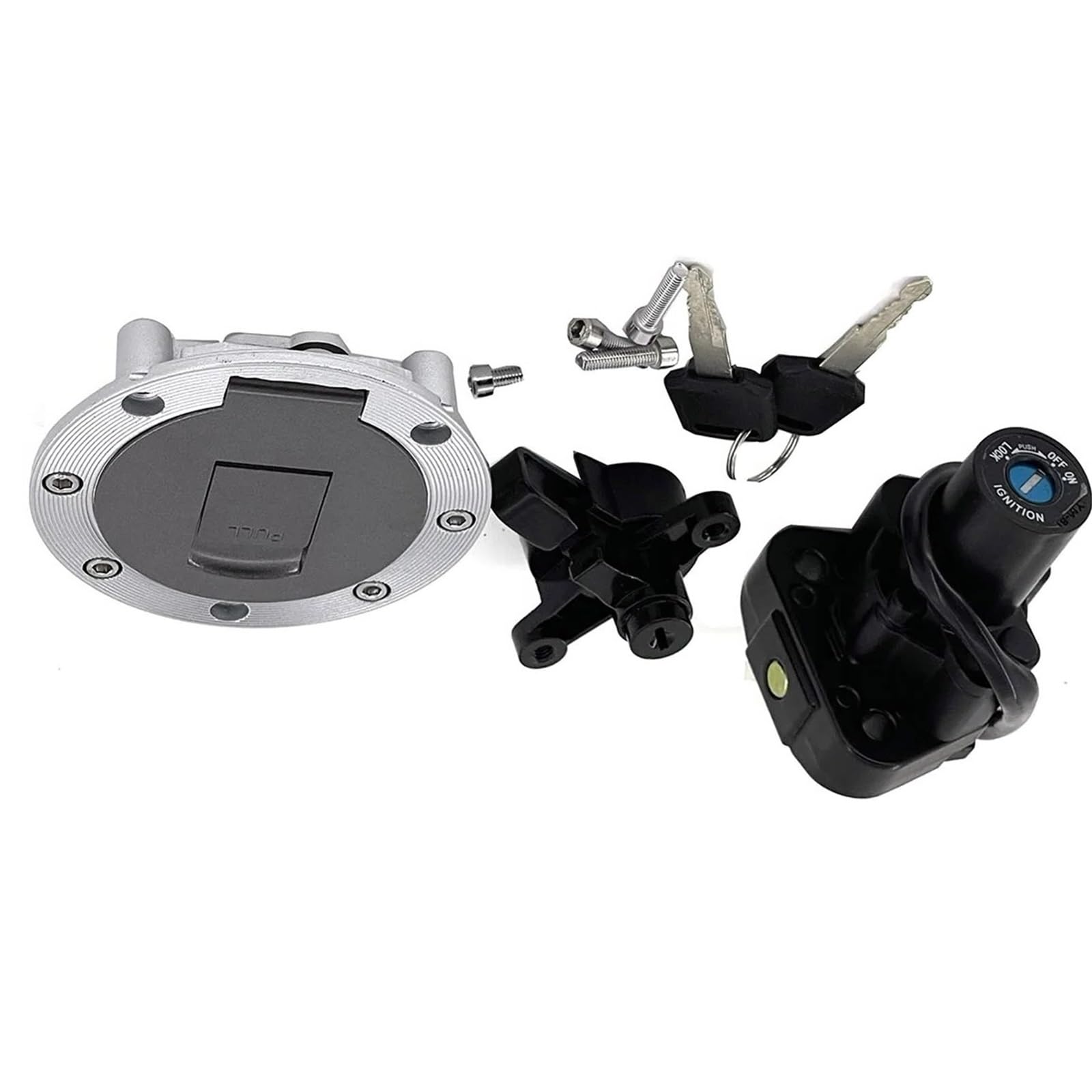 hivxwerm zündschloss Kompatibel Mit YZF600 1996 1997 1998 1999 2000 2001 2002 2003 Motorrad-Zündschloss-Baugruppe, Tankdeckel, Schlüsselabdeckung, Schloss-Set, Zubehör hivxwerm zündschloss Kompatibel Mit YZF600 1996 1997 1998 1999 2000 2001 2002 2003 Motorrad-Zündschloss-Baugruppe, Tankdeckel, Schlüsselabdeckung, Schloss-Set, Zubehör von hivxwerm