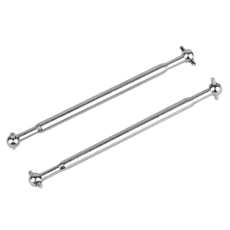 JYYTERD RC Teile Kompatibel Mit Hosim Für XLH 9125 RC-Autoteile Upgrade-Zubehör 2-teilige Metall-Hinterrad-Antriebswelle 25-WJ05 von hjuink