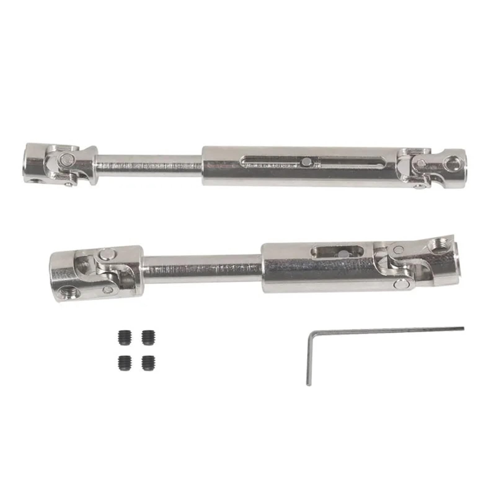 JYYTERD RC Teile Kompatibel Mit JJRC C8815 Willys 1/10 RC-Auto-Upgrade-Teile Zubehör Ersatz 2 Stück Metall-Antriebswelle CVD-Antriebswelle JYYTERD RC Teile Kompatibel Mit JJRC C8815 Willys 1/10 RC-Auto-Upgrade-Teile Zubehör Ersatz 2 Stück Metall-Antriebswelle CVD-Antriebswelle von hjuink