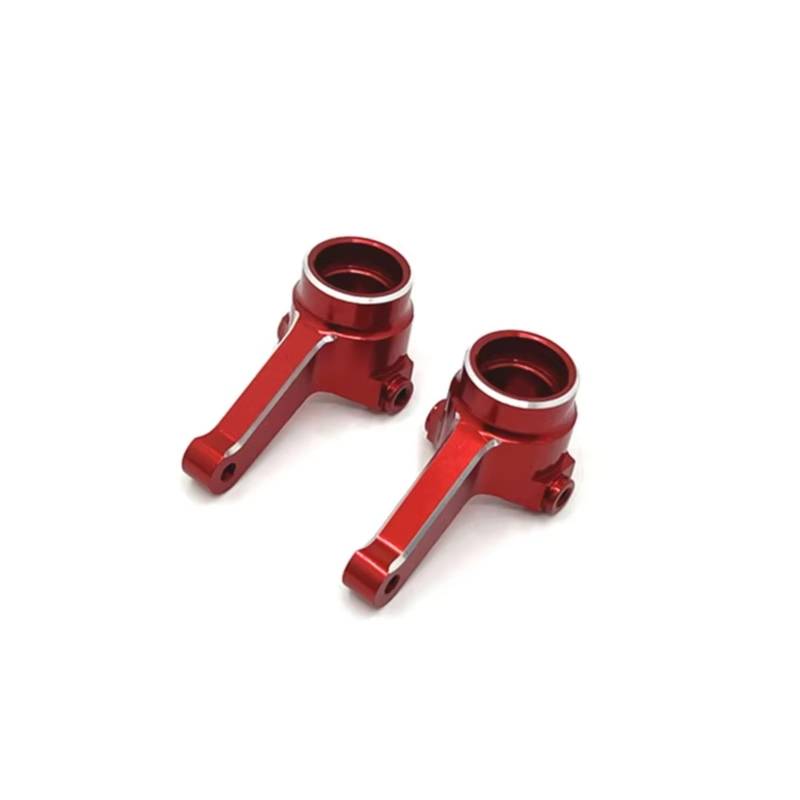 JYYTERD RC Teile Kompatibel Mit LC Für Racing PTG-2 PTG-2R 1/10 RC-Auto-Upgrade-Modifikationsteile Zubehör Front Steering Cup Kit(Red) von hjuink