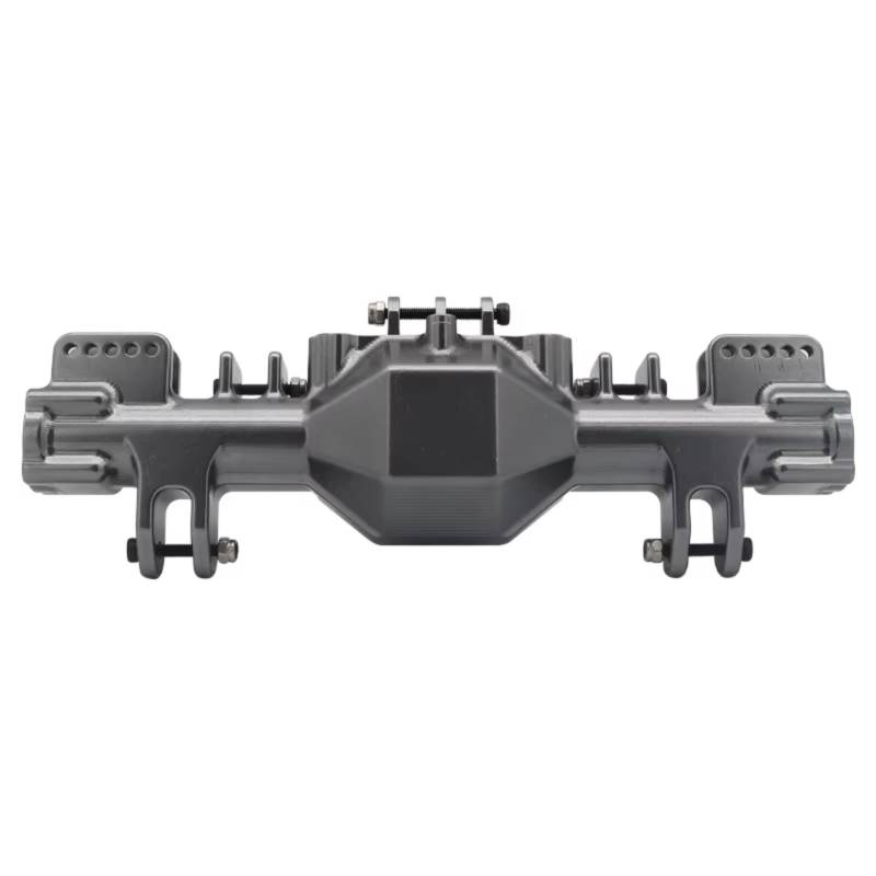 JYYTERD RC Teile Kompatibel Mit Losi Für LMT 1/8 RC Monster Truck Auto-Upgrade-Teile Zubehör Aluminiumlegierung Vorder- Und Hinterachsengehäuse(Gray) von hjuink