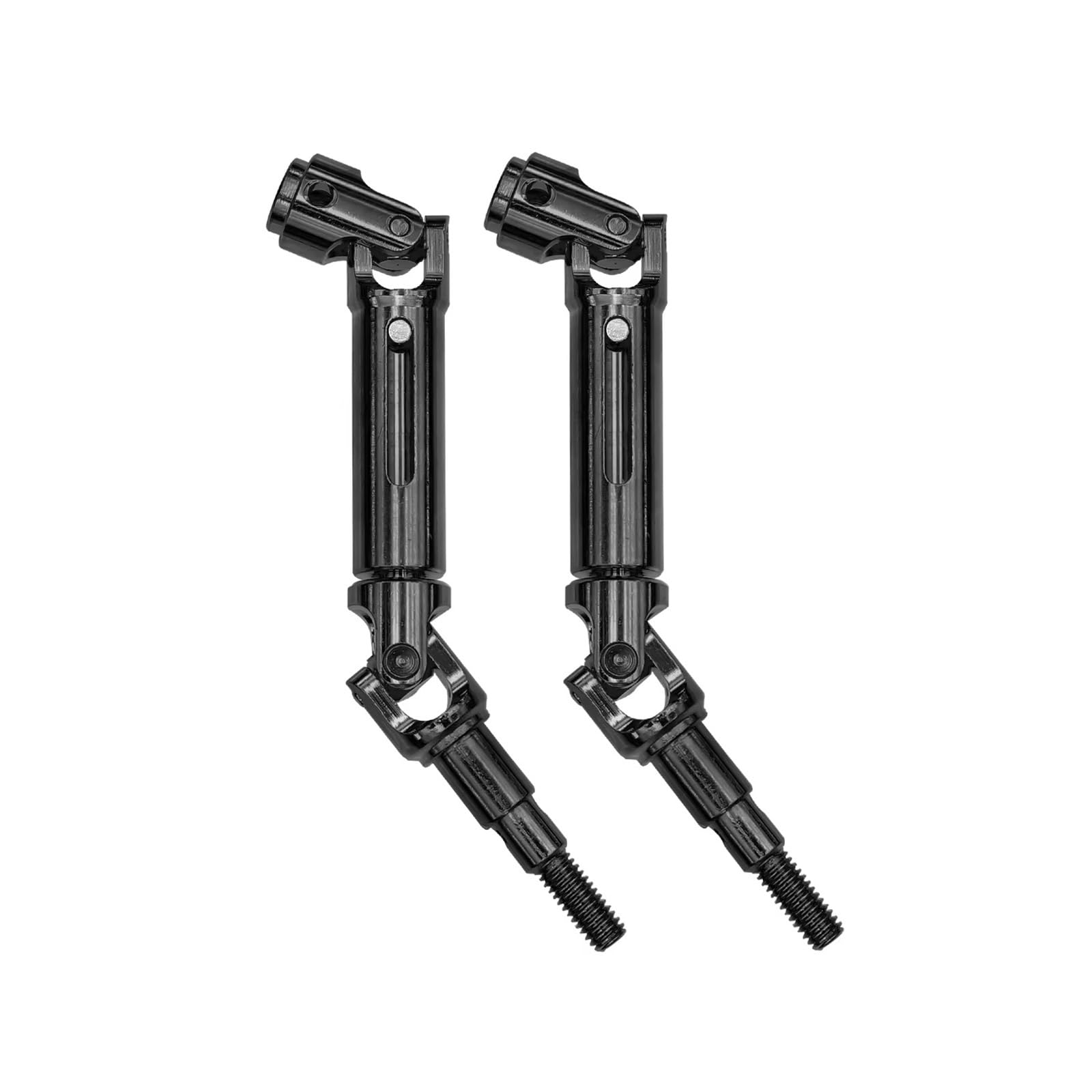 JYYTERD RC Teile Kompatibel Mit MJX Für Hyper Go 14209 14210 1/14 RC Crawler Auto-Upgrade-Teile Metallantriebswelle Dog Bone CVD-Antriebswelle(Black) von hjuink