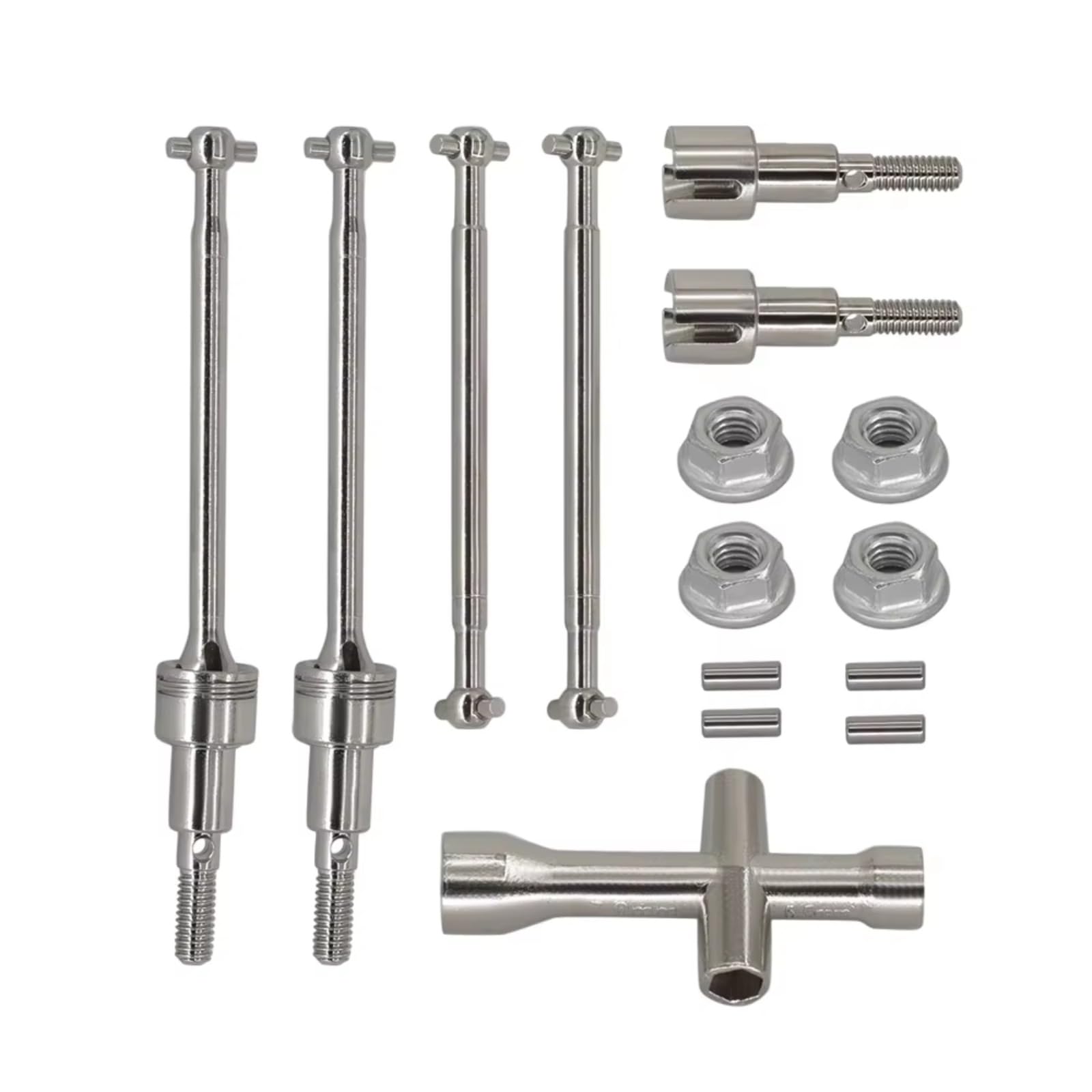JYYTERD RC Teile Kompatibel Mit SCY 16101 16102 16103 16201 Pro 1/16 Bürstenlosen RC Auto Teile Metall CVD Vorne Und Hinten Antriebswelle Und Hülse JYYTERD RC Teile Kompatibel Mit SCY 16101 16102 16103 16201 Pro 1/16 Bürstenlosen RC Auto Teile Metall CVD Vorne Und Hinten Antriebswelle Und Hülse von hjuink