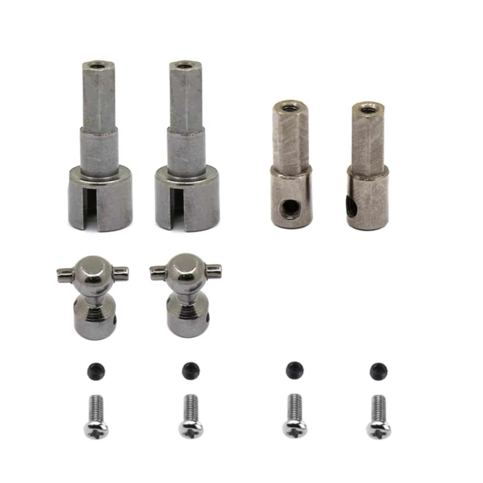 JYYTERD RC Teile Kompatibel Mit WPL C14 C24 C34 B14 B24 B36 Für MN D90 RC-Auto-Upgrade-Teile Zubehör Metall Vorderachse Hinterachse Antriebswelle CVD-Set JYYTERD RC Teile Kompatibel Mit WPL C14 C24 C34 B14 B24 B36 Für MN D90 RC-Auto-Upgrade-Teile Zubehör Metall Vorderachse Hinterachse Antriebswelle CVD-Set von hjuink