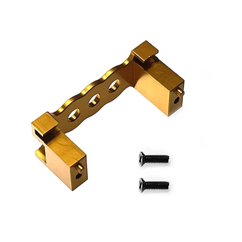 JYYTERD RC Teile Kompatibel Mit Wltoys 144001 124016 124019 RC-Auto-Upgrade-Modifikationsteile Zubehör Lenkgetriebe Feste Basis(Yellow) von hjuink