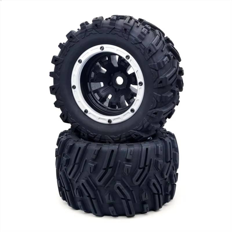 JYYTERD RC Teile Kompatibel Mit ZD Für Racing MX-07 1/7 RC-Auto-Upgrade-Teile, Ersatzzubehör, Ersatz, 2 Stück, 188 Mm Reifen, Radreifen 8752 8753 von hjuink