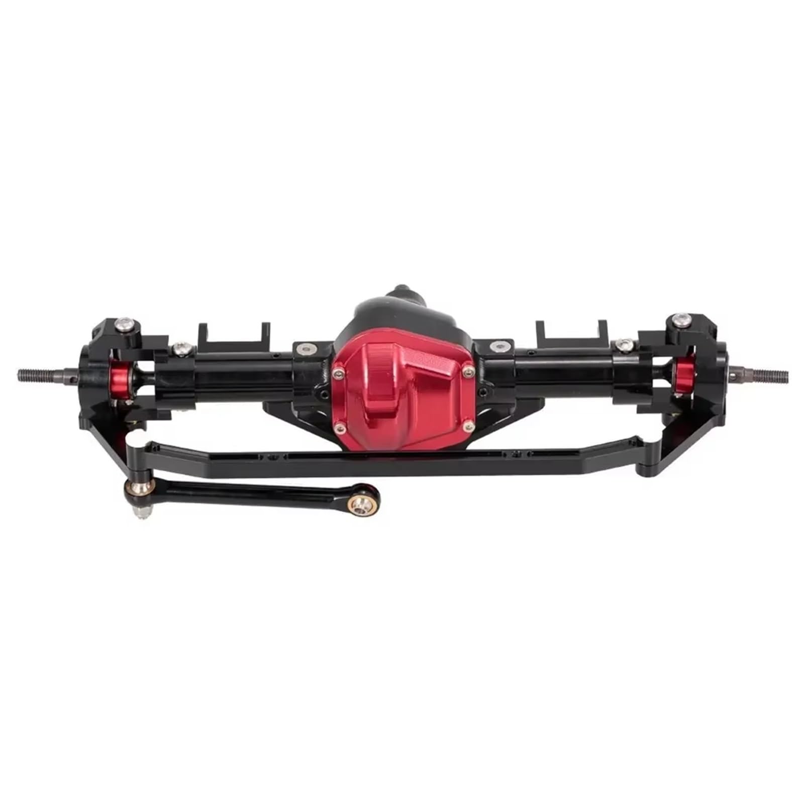 JYYTERD RC Vorder Hinter Achse Kompatibel Mit Axial Für SCX10 1:10 RC Crawler Car CNC Metall RC Car Vorderachse Hinterachse Upgrade Teile Zubehör(Front) von hjuink