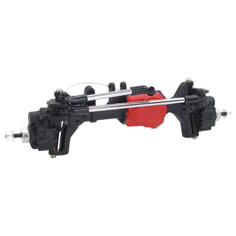 JYYTERD RC Vorder Hinter Achse Kompatibel Mit TRX-4 6WD 1:10 RC Crawler Upgrade Komplette Vorder- Und Hinterachsdifferential-Portalachse Mit T-Lock Und Hoher Bodenfreiheit(Front) von hjuink