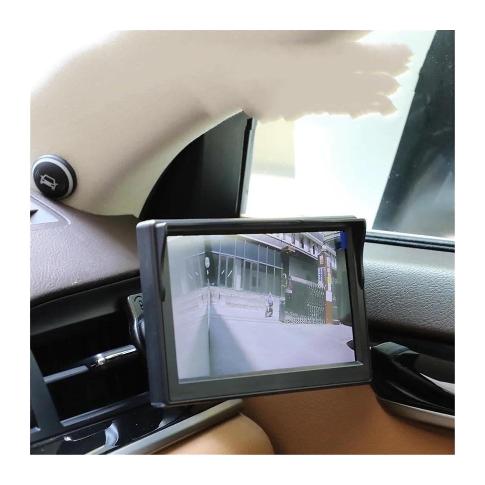Auto Rückansicht Kamera Mit 2 720P HD Nachtsicht Seitenansicht Schwarz + Weiß Auto AHD 5 Zoll Digital Monitor Spiegel System Rückfahrkamera Auto Rückansicht Kamera Mit 2 720P HD Nachtsicht Seitenansicht Schwarz + Weiß Auto AHD 5 Zoll Digital Monitor Spiegel System Rückfahrkamera von holohol