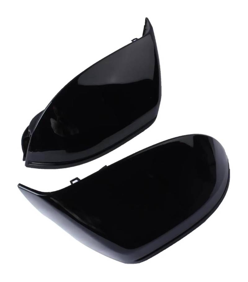 Auto Spiegelgehuse Für A7 S7 RS7 2011-2017 Ohne Seite Unterstützen MO Ersatz Rückspiegel Kappen Gehäuse Flügel Abdeckung(Gloss Black) von holohol