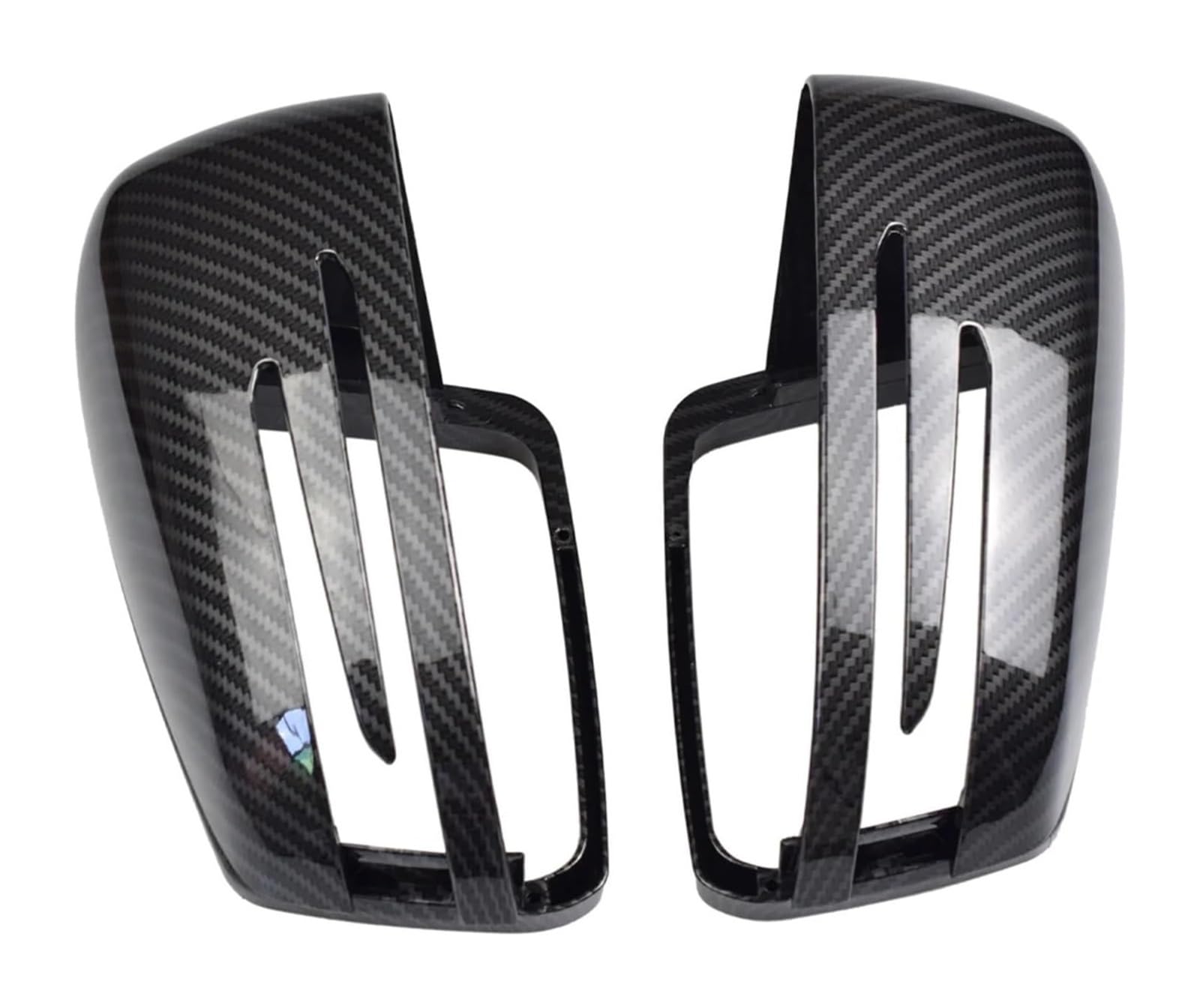 Auto Spiegelgehuse Für ABCES Für CLA Für GLA Für GLK Für C&LS-Klasse W176 W204 W117 X156 X204 Außenspiegel-Abdeckkappe Aus Kohlefaser Für Seitentür-Rückspiegel(Carbon Fiber-1) von holohol