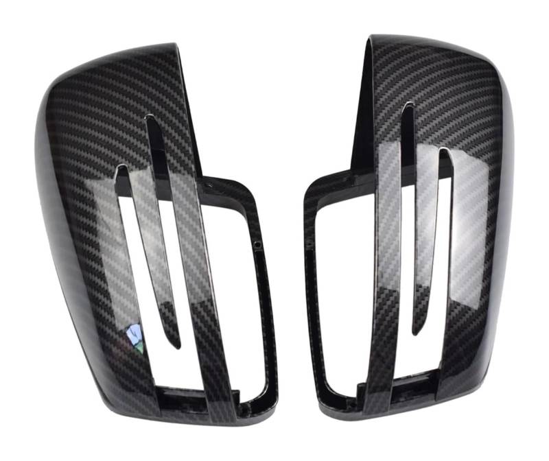 Auto Spiegelgehuse Für ABCES Für CLA Für GLA Für GLK Für C&LS-Klasse W176 W204 W117 X156 X204 Außenspiegel-Abdeckkappe Aus Kohlefaser Für Seitentür-Rückspiegel(Carbon Fiber-1) von holohol