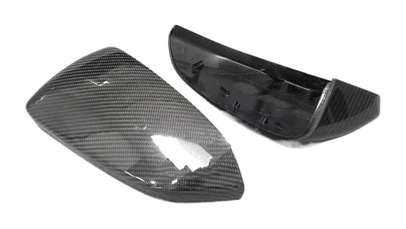 Auto Spiegelgehuse Für F&iesta 2010-2016 Rückspiegelabdeckung Seitenschalen Rahmen Ersatzgehäuse Kohlefaser-Flügelkappe 2 STÜCKE von holohol