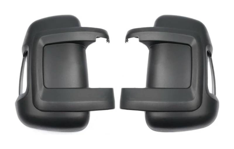 Auto Spiegelgehuse Für Fiat Für Ducato Für P&eugeot Für Boxer Für Jumper 2006-2020 Links Rechts 2-teiliges Set Außen Schwarze Außenspiegel-Abdeckkappe(Right) von holohol