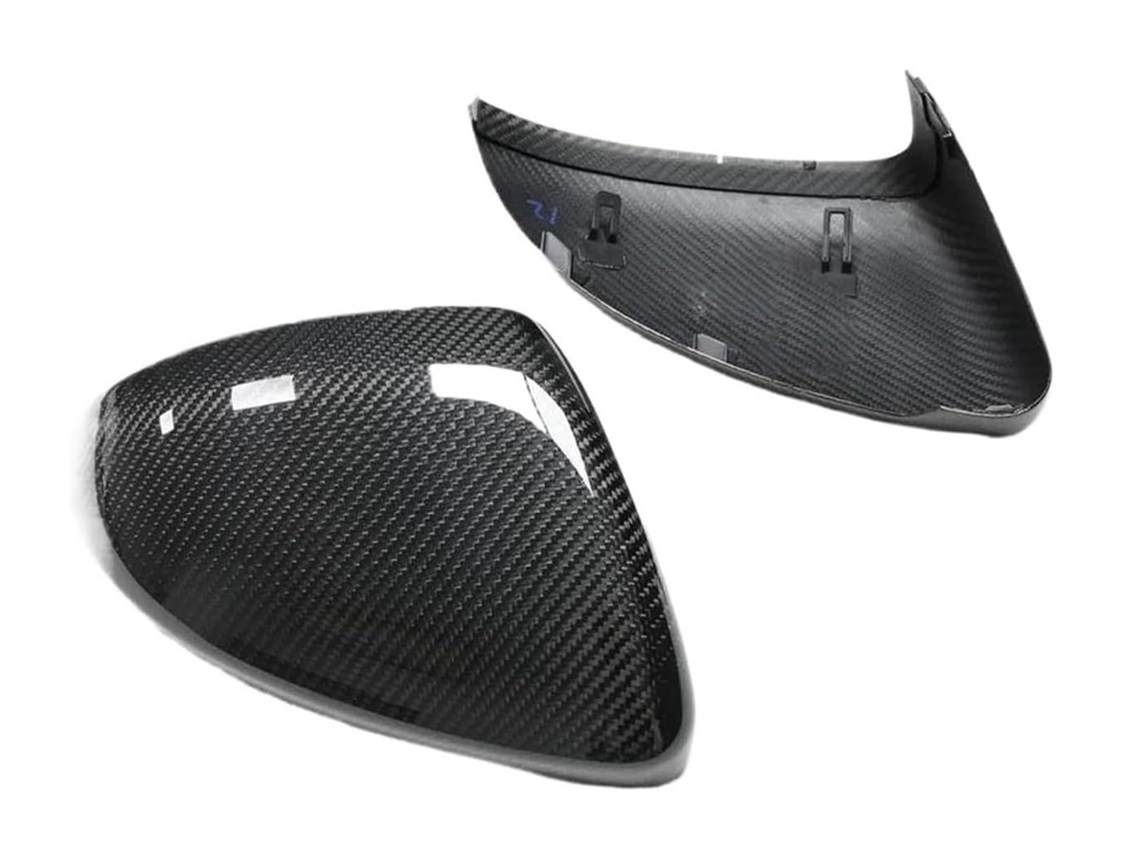 Auto Spiegelgehuse Für G&olf MK7 2014-2020 Für T&ouran 2016-2018 Rückspiegelabdeckung Seitenschalen Rahmengehäuse Schutzflügelkappe(Replacement Type A) von holohol