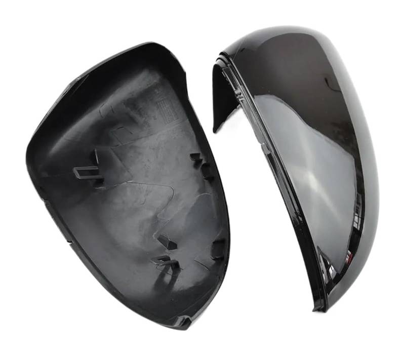Auto Spiegelgehuse Für G&olf MK7 7.5 Für G&TI 7 7R Autospiegelabdeckungen Kappen Rückspiegelgehäuse Zubehör Flügelseite Rückspiegel 2 STÜCKE(Bright black) von holohol