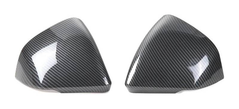 Auto Spiegelgehuse Für M&ustang 2015 2016 2017 2018 2019 Autoaußenseitenrückspiegeldekoration Abdeckkappengehäuse(EUR Carbon Fiber) von holohol