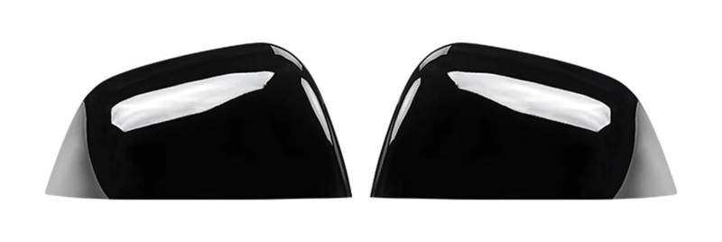 Auto Spiegelgehuse Für Model 3 Für Model Y Außenspiegel Abdeckkappe Kohlefaser Autopaste Seitentür Auto Außen ABS Rückspiegel(3 Paint Black) von holohol