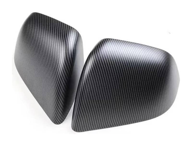 Auto Spiegelgehuse Für Model 3 Y 2023 Auto Rückspiegel Helle Matte Dekorative Shell Außen Rückspiegel Abdeckung Flügel Kappe(3Matte CarbonFiber) von holohol