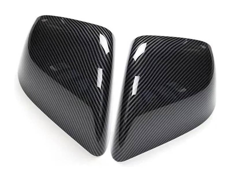 Auto Spiegelgehuse Für Model 3 Y Auto Rückspiegelabdeckung Helle Matte Kohlefaser Rückansicht Dekorative Schale Außenflügelkappe(1For model 3) von holohol
