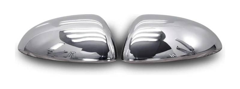 Auto Spiegelgehuse Für O&pel Für Corsa DE Spiegelabdeckungen Edelstahl Außen Chrom Rückspiegelgehäuse Armaturen Links Und Rechts 2 Stück Flügelkappe von holohol