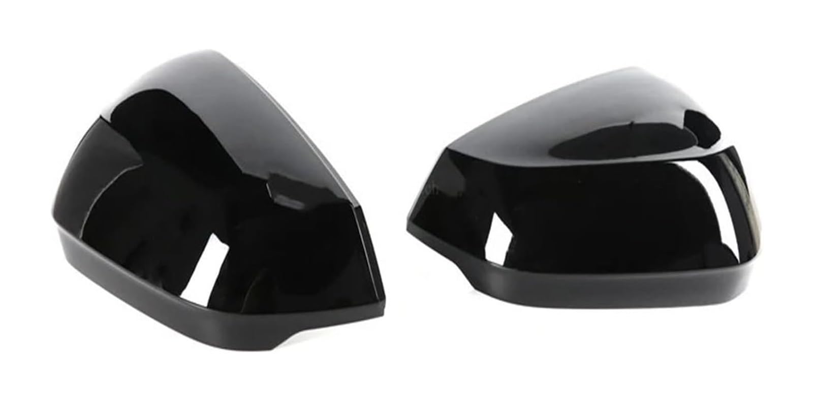 Auto Spiegelgehuse Für Q2 2017 2018 2019 2020 2021 Q3 F3 2019 2020 2021 Flügel Spiegel Abdeckung Kappe 2Pcs Seite Glanz Schwarz Rückspiegel(Glossy Black) von holohol