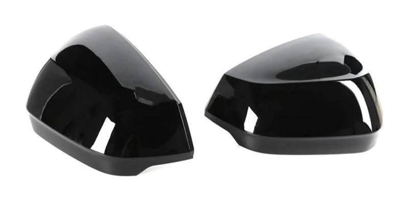 Auto Spiegelgehuse Für Q2 2017 2018 2019 2020 2021 Q3 F3 2019 2020 2021 Flügel Spiegel Abdeckung Kappe 2Pcs Seite Glanz Schwarz Rückspiegel(Glossy Black) von holohol