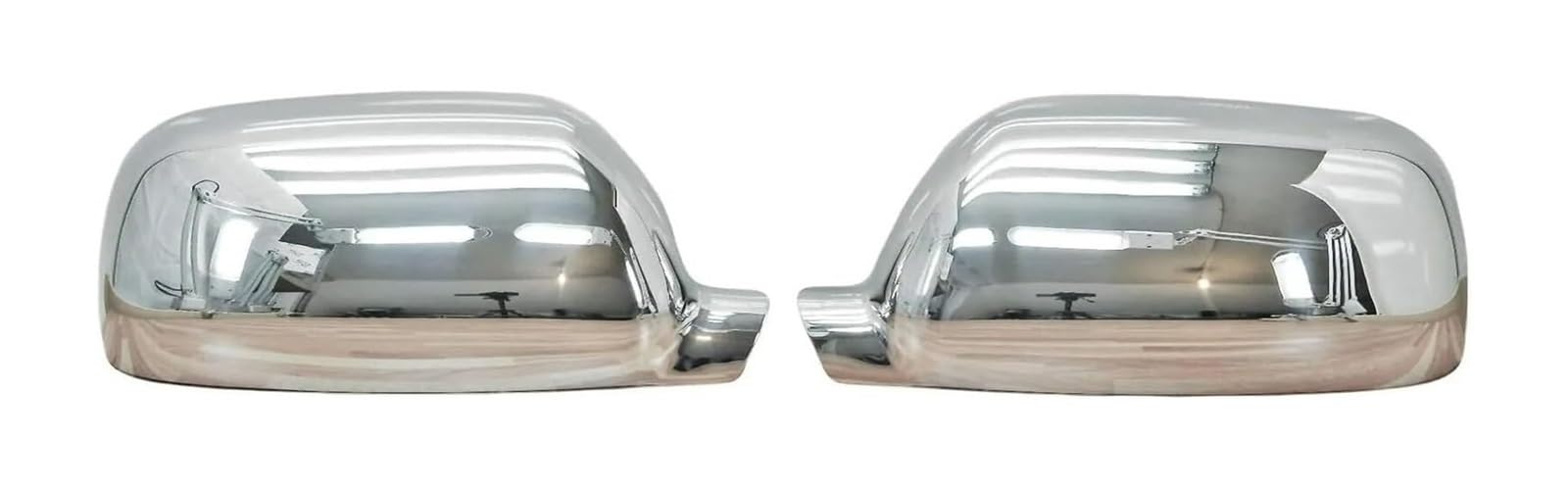 Auto Spiegelgehuse Für T&OUAREG 7L 2002–2006 Außenspiegel-Abdeckkappe Edelstahl Außen Chrom Seitenverkleidung Links Und Rechts 2 Stück Auto Spiegelgehuse Für T&OUAREG 7L 2002–2006 Außenspiegel-Abdeckkappe Edelstahl Außen Chrom Seitenverkleidung Links Und Rechts 2 Stück von holohol