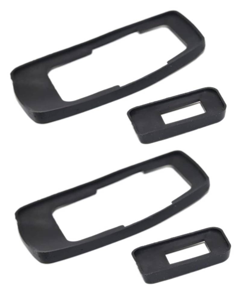 Ziergriffabdeckung Für VW Für Transporter T3 1979-1992 Äußere Links Rechts Vorne Türgriff Zentrale Schloss Reparatur Gummi Dichtung Pad 251837205(2 Set) von holohol