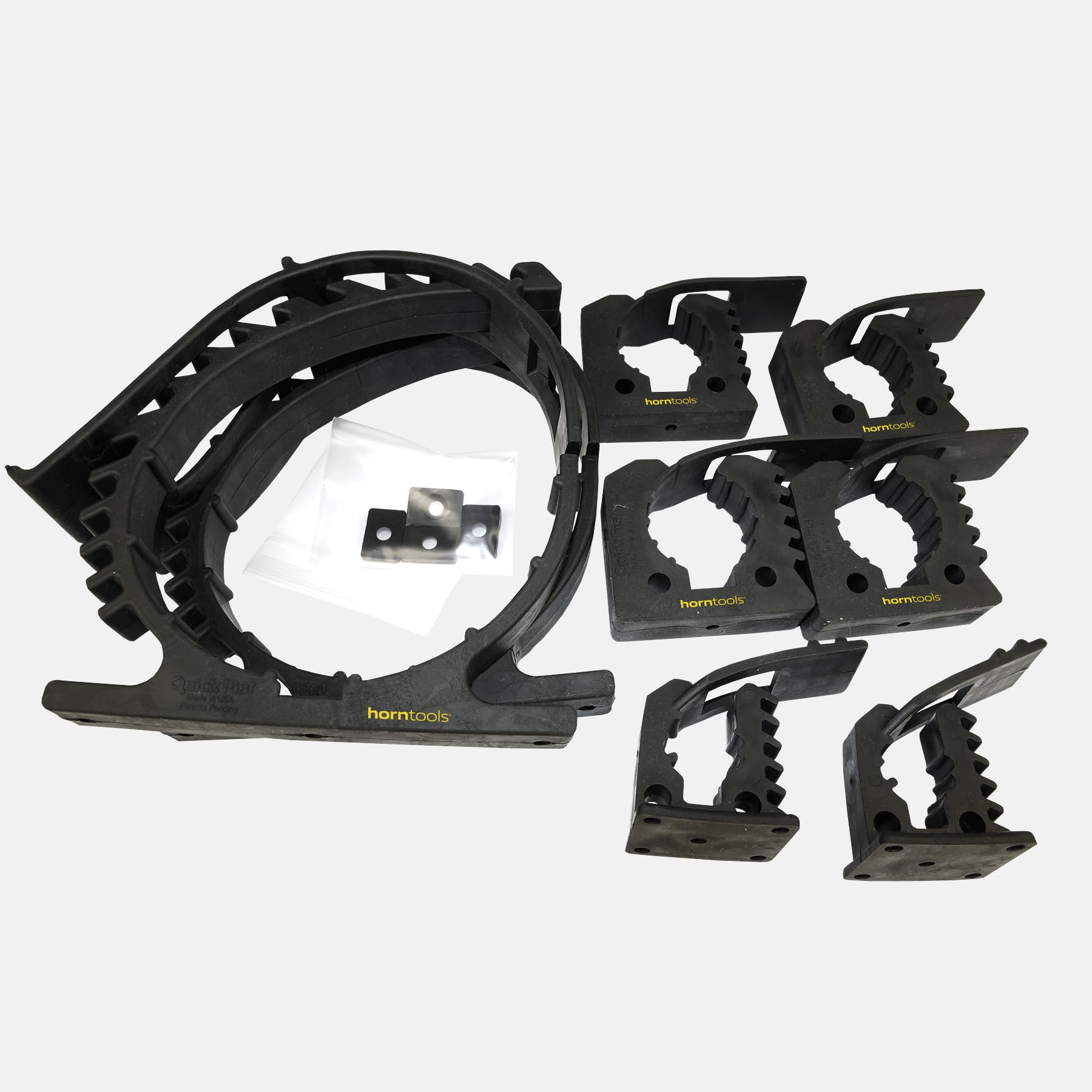 Horntools Quickfist Werkzeughalter Kit 8tlg., Zurr- und Klemmsystem, 2 Super-Quick-, 2 Mini- und 4 Standard-Werkzeughalter Horntools Quickfist Werkzeughalter Kit 8tlg., Zurr- und Klemmsystem, 2 Super-Quick-, 2 Mini- und 4 Standard-Werkzeughalter von horntools