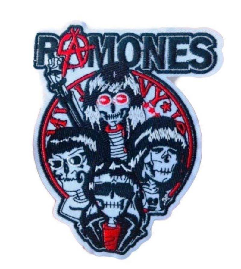 Hotrodspirit – Patch Ramones Gruppe Punk 11 x 9 cm Aufnäher zum Aufbügeln für Jacke Jacke Jacke von hotrodspirit