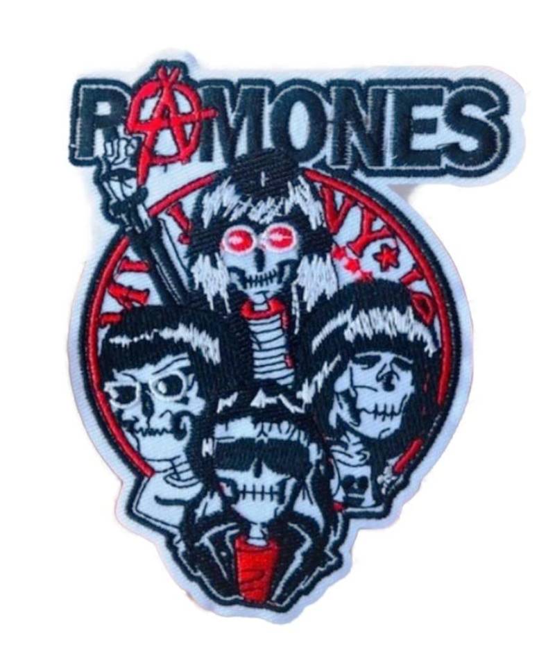 Hotrodspirit – Patch Ramones Gruppe Punk 11 x 9 cm Aufnäher zum Aufbügeln für Jacke Jacke Jacke von hotrodspirit