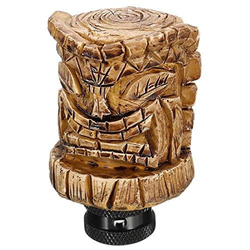 Hotrodspirit – Schalthebel Tiki Nachbildung Helles Holz Hot Rod Universal von hotrodspirit