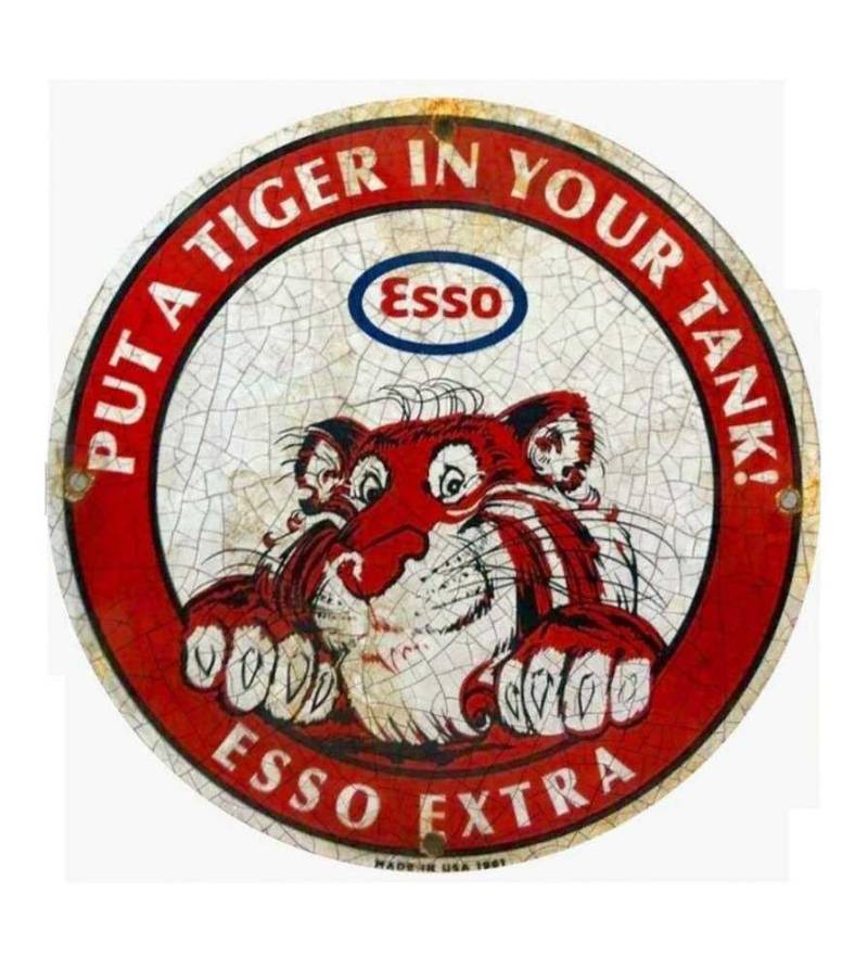 Hotrodspirit – Sticker Esso Extra Put a Tiger in Your Tank 7 cm selbstklebend von hotrodspirit