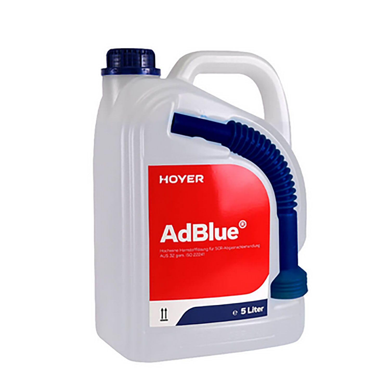 Hoyer 4 x 5 Liter StationPack AdBlue ISO 22241 mit Ausgießer von hoyer