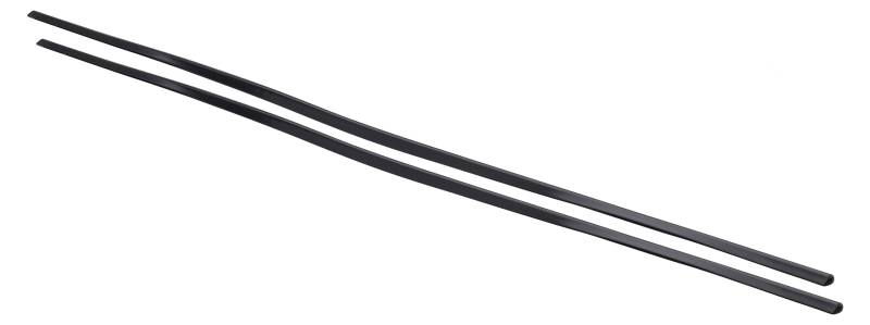 hr-imotion 12110501 Türkantenschutz schwarz (2x 640 mm) [U-Profil | Hochflexibel | Zuschneidbar Selbstklebend] von HR-imotion
