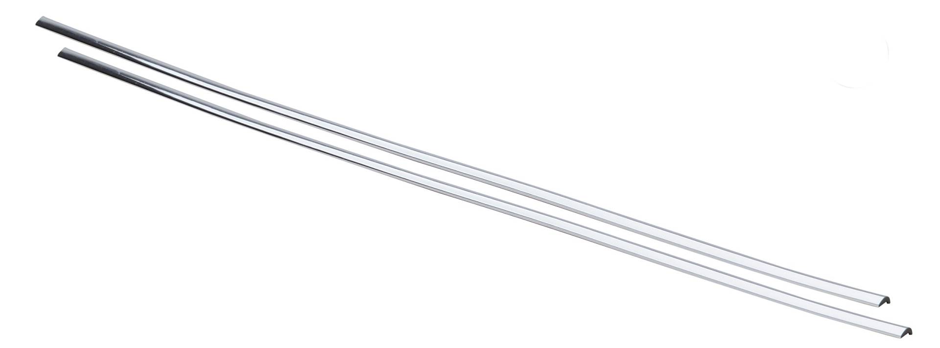 hr-imotion 12110901 Türkantenschutz silber / chrom (2x 640 mm) [L-Profil | Hochflexibel | Zuschneidbar Selbstklebend] von HR-imotion