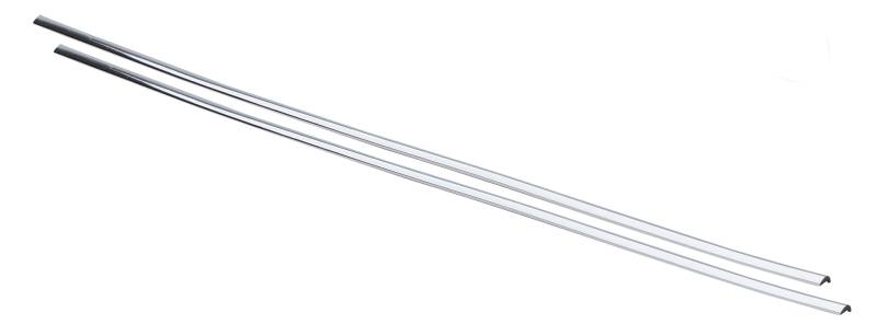 hr-imotion 12110901 Türkantenschutz silber / chrom (2x 640 mm) [L-Profil | Hochflexibel | Zuschneidbar Selbstklebend] von HR-imotion
