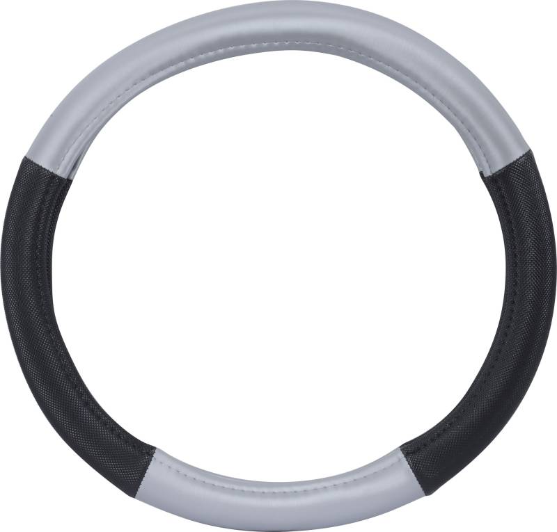 SoftDrive Lenkradhülle - Schwarz/Aluminium von HR-imotion