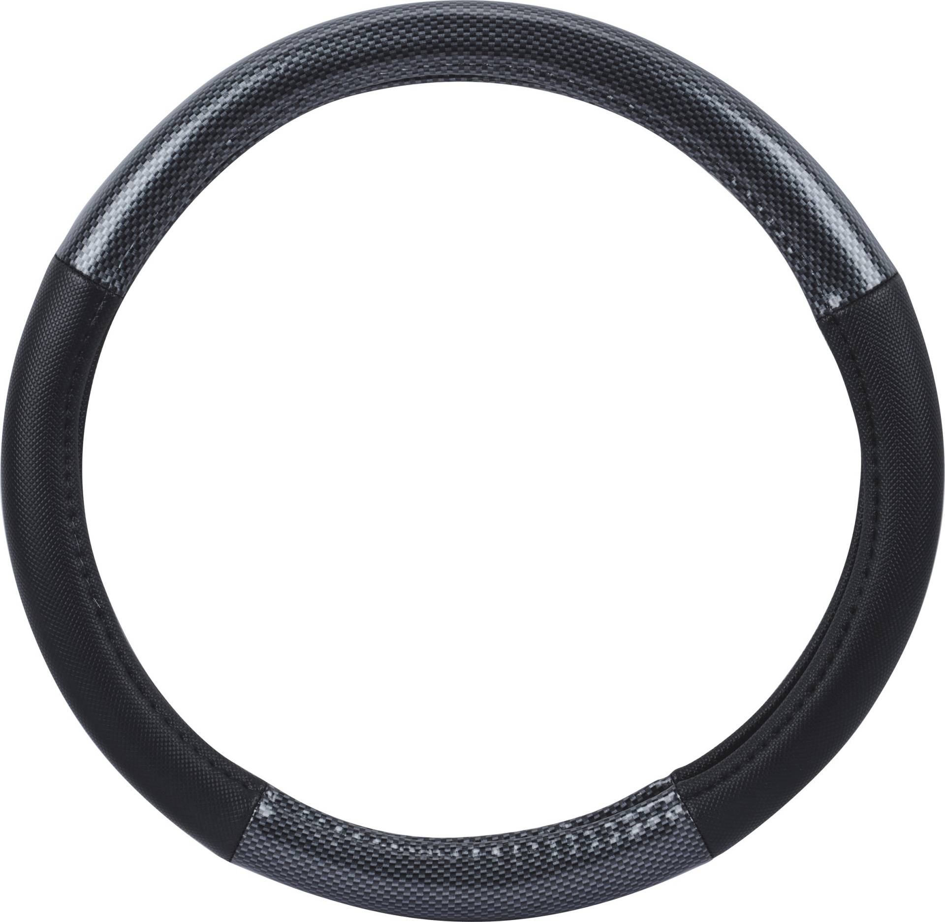 hr-imotion Design Lenkradbezug für Lenkräder zwischen 37 bis 39 cm Durchmesser in Carbon Fiber Optik [5 Jahre Garantie | Griffsicher | Schweißregulierend | Design in Germany] - 10811401 von HR-imotion